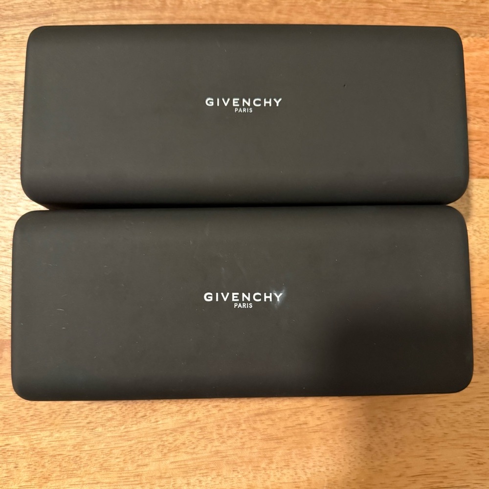 Givenchy Matte Black Eyewear Cases